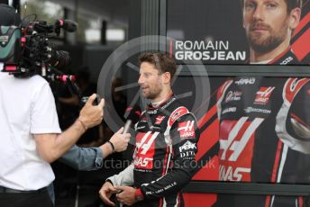 World © Octane Photographic Ltd. Formula 1 – F1 Australian Grand Prix - Setup and arrivals. Haas F1 Team VF20 – Romain Grosjean. Melbourne, Australia. Thursday 12th March 2020.
