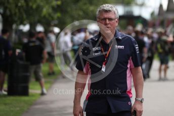 World © Octane Photographic Ltd. Formula 1 – F1 Australian Grand Prix - Setup and arrivals. Otmar Szafnauer - Team Principal of BWT Racing Point F1 Team. Melbourne, Australia. Thursday 12th March 2020.