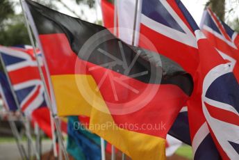 World © Octane Photographic Ltd. Formula 1 – F1 Australian Grand Prix – Flags on the Melbourne walk. Melbourne, Australia. Thursday 12th March 2020.