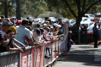 World © Octane Photographic Ltd. Formula 1 – F1 Australian Grand Prix – Fans at the Melbourne walk. Melbourne, Australia. Thursday 12th March 2020.