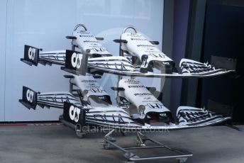 World © Octane Photographic Ltd. Formula 1 – F1 Australian Grand Prix. Scuderia AlphaTauri Honda AT01 front wings. Melbourne, Australia. Wednesday 11th March 2020.