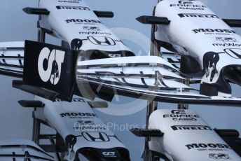 World © Octane Photographic Ltd. Formula 1 – F1 Australian Grand Prix. Scuderia AlphaTauri Honda AT01 front wings. Melbourne, Australia. Wednesday 11th March 2020.