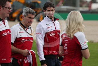 World © Octane Photographic Ltd. Formula 1 – F1 Australian Grand Prix - Track Walk. Alfa Romeo Racing Orlen C39 – Antonio Giovinazzi. Melbourne, Australia. Wednesday 11th March 2020.
