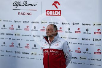 World © Octane Photographic Ltd. Formula 1 – F1 Pre-season Test 1 - Day 1. Frederic Vasseur – Team Principal and CEO of Alfa Romeo Racing Orlen. Circuit de Barcelona-Catalunya, Spain. Wednesday 19th February 2020.