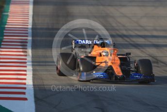 World © Octane Photographic Ltd. Formula 1 – F1 Pre-season Test 1 - Day 3. McLaren MCL35 – Carlos Sainz. Circuit de Barcelona-Catalunya, Spain. Friday 21st February 2020.