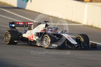 World © Octane Photographic Ltd. Formula 1 – F1 Pre-season Test 1 - Day 3. Haas F1 Team VF20 – Romain Grosjean. Circuit de Barcelona-Catalunya, Spain. Friday 21st February 2020.