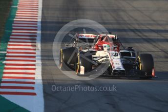 World © Octane Photographic Ltd. Formula 1 – F1 Pre-season Test 1 - Day 3. Alfa Romeo Racing Orlen C39 – Antonio Giovinazzi. Circuit de Barcelona-Catalunya, Spain. Friday 21st February 2020.