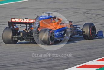 World © Octane Photographic Ltd. Formula 1 – F1 Pre-season Test 1 - Day 3. McLaren MCL35 – Carlos Sainz. Circuit de Barcelona-Catalunya, Spain. Friday 21st February 2020.