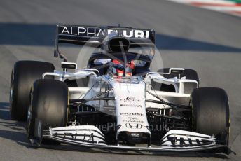 World © Octane Photographic Ltd. Formula 1 – F1 Pre-season Test 1 - Day 3. Scuderia AlphaTauri Honda AT01 – Daniil Kvyat. Circuit de Barcelona-Catalunya, Spain. Friday 21st February 2020.