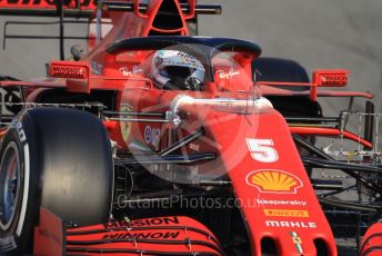 World © Octane Photographic Ltd. Formula 1 – F1 Pre-season Test 1 - Day 3. Scuderia Ferrari SF1000 – Sebastian Vettel. Circuit de Barcelona-Catalunya, Spain. Friday 21st February 2020.