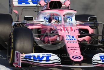 World © Octane Photographic Ltd. Formula 1 – F1 Pre-season Test 1 - Day 3. BWT Racing Point F1 Team RP20 – Lance Stroll. Circuit de Barcelona-Catalunya, Spain. Friday 21st February 2020.