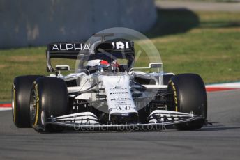 World © Octane Photographic Ltd. Formula 1 – F1 Pre-season Test 1 - Day 3. Scuderia AlphaTauri Honda AT01 – Daniil Kvyat. Circuit de Barcelona-Catalunya, Spain. Friday 21st February 2020.