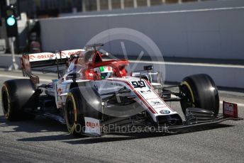 World © Octane Photographic Ltd. Formula 1 – F1 Pre-season Test 1 - Day 3. Alfa Romeo Racing Orlen C39 – Antonio Giovinazzi. Circuit de Barcelona-Catalunya, Spain. Friday 21st February 2020.