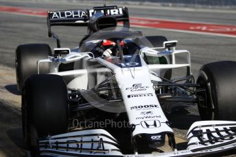 World © Octane Photographic Ltd. Formula 1 – F1 Pre-season Test 1 - Day 3. Scuderia AlphaTauri Honda AT01 – Pierre Gasly. Circuit de Barcelona-Catalunya, Spain. Friday 21st February 2020.