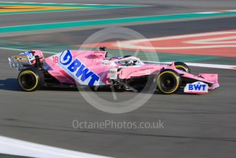World © Octane Photographic Ltd. Formula 1 – F1 Pre-season Test 1 - Day 3. BWT Racing Point F1 Team RP20 – Lance Stroll. Circuit de Barcelona-Catalunya, Spain. Friday 21st February 2020.
