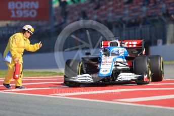 World © Octane Photographic Ltd. Formula 1 – F1 Pre-season Test 1 - Day 3. ROKiT Williams Racing FW43 – Nicholas Latifi. Circuit de Barcelona-Catalunya, Spain. Friday 21st February 2020.