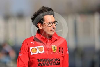 World © Octane Photographic Ltd. Formula 1 – F1 Pre-season Test 1 - Day 3. Mattia Binotto – Team Principal of Scuderia Ferrari. Circuit de Barcelona-Catalunya, Spain. Friday 21st February 2020.