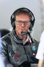 World © Octane Photographic Ltd. Formula 1 – F1 Pre-season Test 1 - Day 3. James Allison - Technical Director of Mercedes - AMG Petronas Motorsport. Circuit de Barcelona-Catalunya, Spain. Friday 21st February 2020.