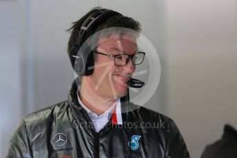 World © Octane Photographic Ltd. Formula 1 – F1 Pre-season Test 1 - Day 3. James Allison - Technical Director of Mercedes - AMG Petronas Motorsport. Circuit de Barcelona-Catalunya, Spain. Friday 21st February 2020.