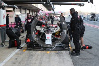 World © Octane Photographic Ltd. Formula 1 – F1 Pre-season Test 1 - Day 3. Haas F1 Team VF20 – Romain Grosjean. Circuit de Barcelona-Catalunya, Spain. Friday 21st February 2020.