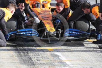 World © Octane Photographic Ltd. Formula 1 – F1 Pre-season Test 1 - Day 3. McLaren MCL35 – Carlos Sainz. Circuit de Barcelona-Catalunya, Spain. Friday 21st February 2020.