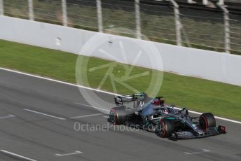 World © Octane Photographic Ltd. Formula 1 – F1 Pre-season Test 1 - Day 3. Mercedes AMG Petronas F1 W11 EQ Performance - Lewis Hamilton. Circuit de Barcelona-Catalunya, Spain. Friday 21st February 2020.