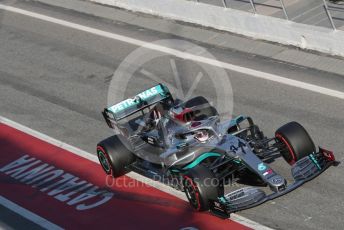 World © Octane Photographic Ltd. Formula 1 – F1 Pre-season Test 1 - Day 3. Mercedes AMG Petronas F1 W11 EQ Performance - Lewis Hamilton. Circuit de Barcelona-Catalunya, Spain. Friday 21st February 2020.