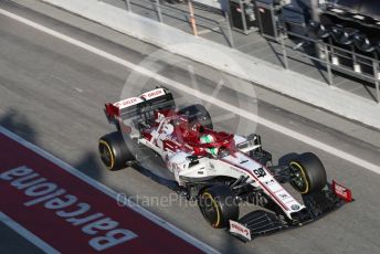 World © Octane Photographic Ltd. Formula 1 – F1 Pre-season Test 1 - Day 3. Alfa Romeo Racing Orlen C39 – Antonio Giovinazzi. Circuit de Barcelona-Catalunya, Spain. Friday 21st February 2020.