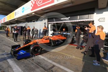 World © Octane Photographic Ltd. Formula 1 – F1 Pre-season Test 1 - Day 3. McLaren MCL35 – Carlos Sainz. Circuit de Barcelona-Catalunya, Spain. Friday 21st February 2020.