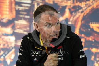 World © Octane Photographic Ltd. Formula 1 – F1 Pre-season Test 1 - Day 3 Press Conference. Alan Permane - Sporting Director Renault Sport F1 Team. Circuit de Barcelona-Catalunya, Spain. Friday 21st February 2020.