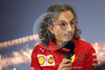 World © Octane Photographic Ltd. Formula 1 – F1 Pre-season Test 1 - Day 3 Press Conference. Laurent Mekies – Sporting Director of Scuderia Ferrari. Circuit de Barcelona-Catalunya, Spain. Friday 21st February 2020.