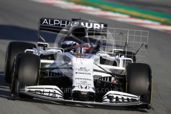 World © Octane Photographic Ltd. Formula 1 – F1 Pre-season Test 2 - Day 1. Scuderia AlphaTauri Honda AT01 – Pierre Gasly. Circuit de Barcelona-Catalunya, Spain. Wednesday 26th February 2020.