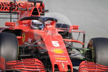 World © Octane Photographic Ltd. Formula 1 – F1 Pre-season Test 2 - Day 1. Scuderia Ferrari SF1000 – Sebastian Vettel. Circuit de Barcelona-Catalunya, Spain. Wednesday 26th February 2020.