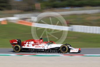 World © Octane Photographic Ltd. Formula 1 – F1 Pre-season Test 2 - Day 1. Alfa Romeo Racing Orlen C39 Reserve Driver – Robert Kubica. Circuit de Barcelona-Catalunya, Spain. Wednesday 26th February 2020.