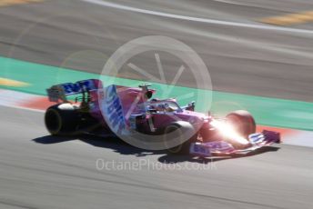 World © Octane Photographic Ltd. Formula 1 – F1 Pre-season Test 2 - Day 1. BWT Racing Point F1 Team RP20 – Lance Stroll. Circuit de Barcelona-Catalunya, Spain. Wednesday 26th February 2020.