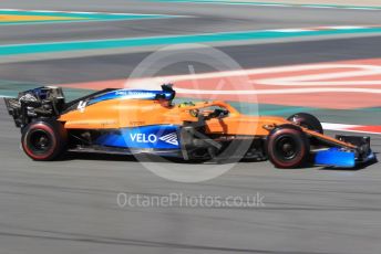 World © Octane Photographic Ltd. Formula 1 – F1 Pre-season Test 2 - Day 1. McLaren MCL35 – Lando Norris. Circuit de Barcelona-Catalunya, Spain. Wednesday 26th February 2020.