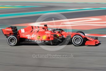World © Octane Photographic Ltd. Formula 1 – F1 Pre-season Test 2 - Day 1. Scuderia Ferrari SF1000 – Charles Leclerc. Circuit de Barcelona-Catalunya, Spain. Wednesday 26th February 2020.