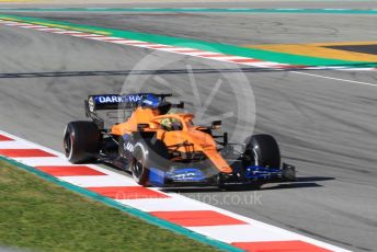 World © Octane Photographic Ltd. Formula 1 – F1 Pre-season Test 2 - Day 1. McLaren MCL35 – Lando Norris. Circuit de Barcelona-Catalunya, Spain. Wednesday 26th February 2020.