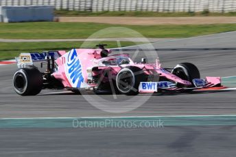 World © Octane Photographic Ltd. Formula 1 – F1 Pre-season Test 2 - Day 1. BWT Racing Point F1 Team RP20 - Sergio Perez. Circuit de Barcelona-Catalunya, Spain. Wednesday 26th February 2020.