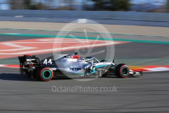 World © Octane Photographic Ltd. Formula 1 – F1 Pre-season Test 2 - Day 1. Mercedes AMG Petronas F1 W11 EQ Performance - Lewis Hamilton. Circuit de Barcelona-Catalunya, Spain. Wednesday 26th February 2020.