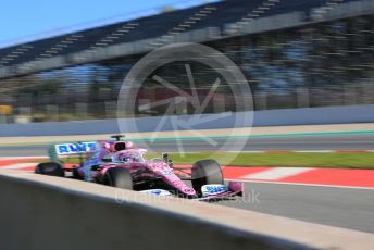 World © Octane Photographic Ltd. Formula 1 – F1 Pre-season Test 2 - Day 1. BWT Racing Point F1 Team RP20 – Lance Stroll. Circuit de Barcelona-Catalunya, Spain. Wednesday 26th February 2020.