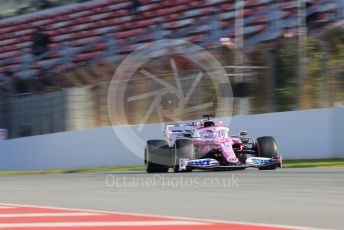 World © Octane Photographic Ltd. Formula 1 – F1 Pre-season Test 2 - Day 1. BWT Racing Point F1 Team RP20 – Lance Stroll. Circuit de Barcelona-Catalunya, Spain. Wednesday 26th February 2020.