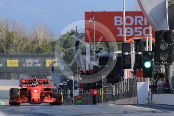 World © Octane Photographic Ltd. Formula 1 – F1 Pre-season Test 2 - Day 1. Scuderia Ferrari SF1000 – Sebastian Vettel. Circuit de Barcelona-Catalunya, Spain. Wednesday 26th February 2020.