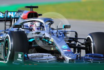 World © Octane Photographic Ltd. Formula 1 – F1 Pre-season Test 2 - Day 1. Mercedes AMG Petronas F1 W11 EQ Performance - Lewis Hamilton. Circuit de Barcelona-Catalunya, Spain. Wednesday 26th February 2020.