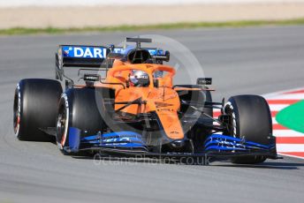 World © Octane Photographic Ltd. Formula 1 – F1 Pre-season Test 2 - Day 1. McLaren MCL35 – Carlos Sainz. Circuit de Barcelona-Catalunya, Spain. Wednesday 26th February 2020.