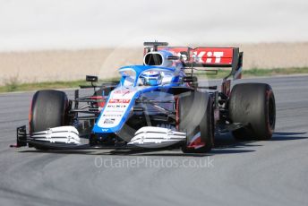 World © Octane Photographic Ltd. Formula 1 – F1 Pre-season Test 2 - Day 1. ROKiT Williams Racing FW43 – Nicholas Latifi. Circuit de Barcelona-Catalunya, Spain. Wednesday 26th February 2020.