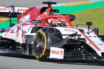 World © Octane Photographic Ltd. Formula 1 – F1 Pre-season Test 2 - Day 1. Alfa Romeo Racing Orlen C39 Reserve Driver – Robert Kubica. Circuit de Barcelona-Catalunya, Spain. Wednesday 26th February 2020.