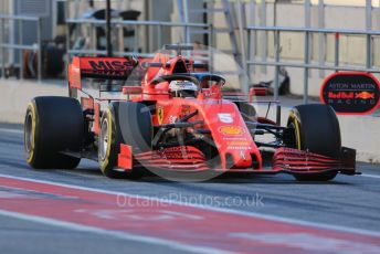 World © Octane Photographic Ltd. Formula 1 – F1 Pre-season Test 2 - Day 1. Scuderia Ferrari SF1000 – Sebastian Vettel. Circuit de Barcelona-Catalunya, Spain. Wednesday 26th February 2020.