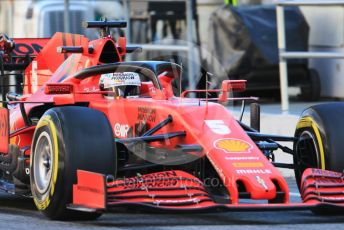World © Octane Photographic Ltd. Formula 1 – F1 Pre-season Test 2 - Day 1. Scuderia Ferrari SF1000 – Sebastian Vettel. Circuit de Barcelona-Catalunya, Spain. Wednesday 26th February 2020.