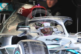World © Octane Photographic Ltd. Formula 1 – F1 Pre-season Test 2 - Day 1. Mercedes AMG Petronas F1 W11 EQ Performance - Lewis Hamilton. Circuit de Barcelona-Catalunya, Spain. Wednesday 26th February 2020.